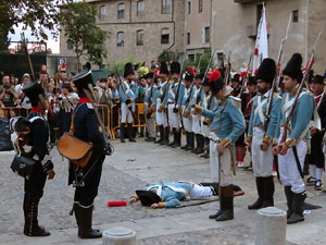 XI Festa Reviu els Setges Napole&ograve;nics de Girona. Atac a la pla&ccedil;a de Sant Dom&egrave;nec