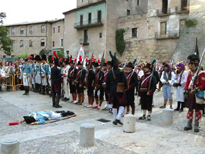 XI Festa Reviu els Setges Napole&ograve;nics de Girona. Atac a la pla&ccedil;a de Sant Dom&egrave;nec