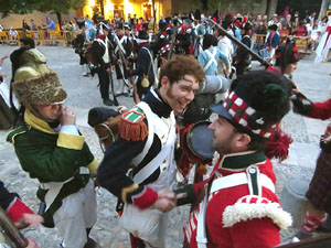 XI Festa Reviu els Setges Napole&ograve;nics de Girona. Atac a la pla&ccedil;a de Sant Dom&egrave;nec