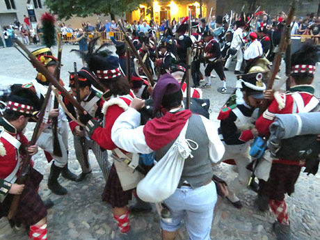 XI Festa Reviu els Setges Napole&ograve;nics de Girona. Atac a la pla&ccedil;a de Sant Dom&egrave;nec