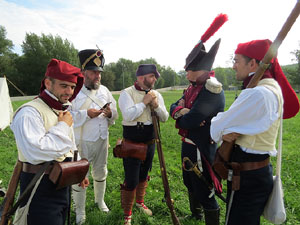 XI Festa Reviu els Setges Napole&ograve;nics de Girona. El campament napole&ograve;nic al Parc de les Ribes del Ter