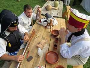 XI Festa Reviu els Setges Napole&ograve;nics de Girona. El campament napole&ograve;nic al Parc de les Ribes del Ter