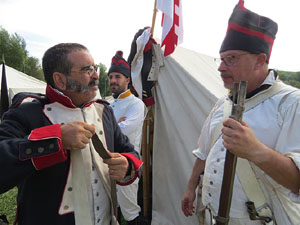 XI Festa Reviu els Setges Napole&ograve;nics de Girona. El campament napole&ograve;nic al Parc de les Ribes del Ter