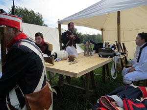 XI Festa Reviu els Setges Napole&ograve;nics de Girona. El campament napole&ograve;nic al Parc de les Ribes del Ter
