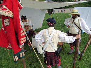 XI Festa Reviu els Setges Napole&ograve;nics de Girona. El campament napole&ograve;nic al Parc de les Ribes del Ter