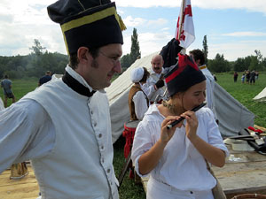 XI Festa Reviu els Setges Napole&ograve;nics de Girona. El campament napole&ograve;nic al Parc de les Ribes del Ter