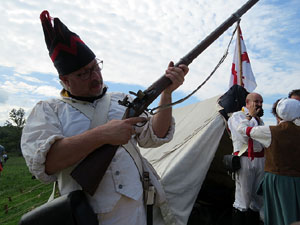 XI Festa Reviu els Setges Napole&ograve;nics de Girona. El campament napole&ograve;nic al Parc de les Ribes del Ter