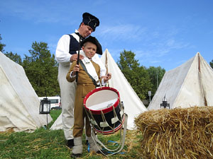 XI Festa Reviu els Setges Napole&ograve;nics de Girona. El campament napole&ograve;nic al Parc de les Ribes del Ter