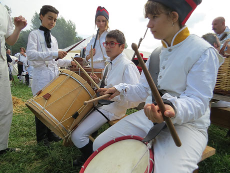 XI Festa Reviu els Setges Napole&ograve;nics de Girona. El campament napole&ograve;nic al Parc de les Ribes del Ter
