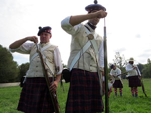 XI Festa Reviu els Setges Napole&ograve;nics de Girona. El campament napole&ograve;nic al Parc de les Ribes del Ter