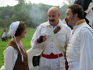 XI Festa Reviu els Setges Napole&ograve;nics de Girona. El campament napole&ograve;nic al Parc de les Ribes del Ter