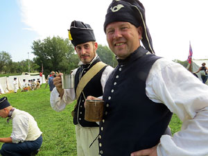 XI Festa Reviu els Setges Napole&ograve;nics de Girona. El campament napole&ograve;nic al Parc de les Ribes del Ter
