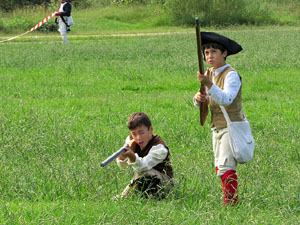 XI Festa Reviu els Setges Napole&ograve;nics de Girona. El campament napole&ograve;nic al Parc de les Ribes del Ter
