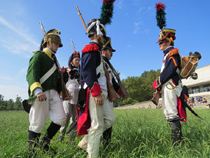 XI Festa Reviu els Setges Napole&ograve;nics de Girona. El campament napole&ograve;nic al Parc de les Ribes del Ter