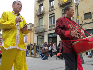 Celebraci&oacute; de l'any nou xin&egrave;s, el 4717, any del Porc, a Girona