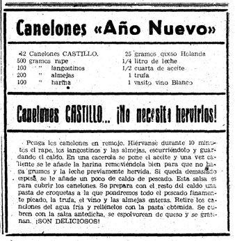 Canelones A&ntilde;o Nuevo, 1955