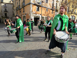 Carnestoltes 2019 a Girona. Disfresses i cercavila pels carrers del Barri Vell