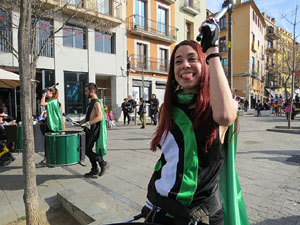 Carnestoltes 2019 a Girona. Disfresses i cercavila pels carrers del Barri Vell