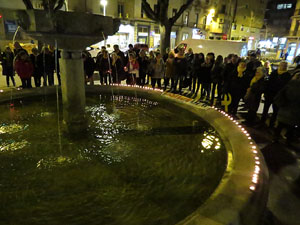 Commemoraci&oacute; del 4 de febrer de 1939, dia de l'entrada de les tropes franquistes a Girona