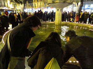 Commemoraci&oacute; del 4 de febrer de 1939, dia de l'entrada de les tropes franquistes a Girona