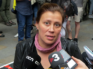 Concentraci&oacute; a la pla&ccedil;a del Vi per la independ&egrave;ncia i la llibertat dels presos pol&iacute;tics