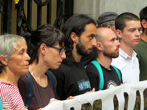 Concentraci&oacute; a la pla&ccedil;a del Vi per la independ&egrave;ncia i la llibertat dels presos pol&iacute;tics