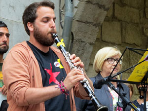 Concentraci&oacute; a la pla&ccedil;a del Vi per la independ&egrave;ncia i la llibertat dels presos pol&iacute;tics