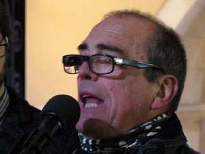 Concentraci&oacute; a la pla&ccedil;a del Vi per la independ&egrave;ncia i la llibertat dels presos pol&iacute;tics