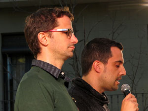 Concentraci&oacute; a la pla&ccedil;a de Santa Susanna del Mercadal