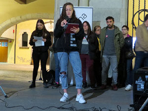 Concentraci&oacute; a la pla&ccedil;a del Vi per la independ&egrave;ncia i la llibertat dels presos pol&iacute;tics