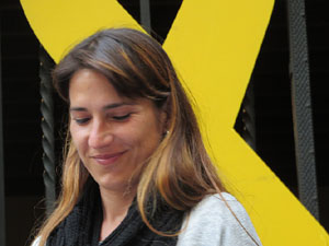 Concentraci&oacute; a la pla&ccedil;a del Vi per la independ&egrave;ncia i la llibertat dels presos pol&iacute;tics