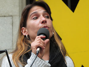 Concentraci&oacute; a la pla&ccedil;a del Vi per la independ&egrave;ncia i la llibertat dels presos pol&iacute;tics