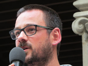 Concentraci&oacute; a la pla&ccedil;a del Vi per la independ&egrave;ncia i la llibertat dels presos pol&iacute;tics