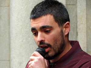 Concentraci&oacute; a la pla&ccedil;a del Vi per la independ&egrave;ncia i la llibertat dels presos pol&iacute;tics