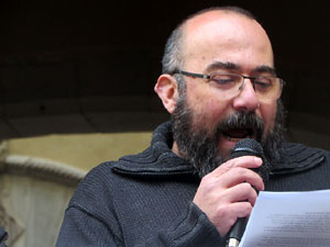 Concentraci&oacute; a la pla&ccedil;a del Vi per la independ&egrave;ncia i la llibertat dels presos pol&iacute;tics