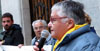 Concentraci&oacute; a la pla&ccedil;a del Vi amb Elisenda Romeu