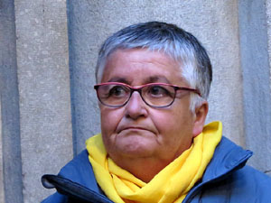 Concentraci&oacute; a la pla&ccedil;a del Vi per la independ&egrave;ncia i la llibertat dels presos pol&iacute;tics