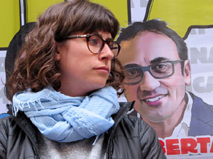 Concentraci&oacute; a la pla&ccedil;a del Vi per la independ&egrave;ncia i la llibertat dels presos pol&iacute;tics