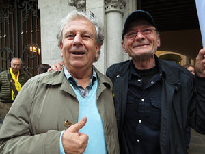 Concentraci&oacute; a la pla&ccedil;a del Vi per la independ&egrave;ncia i la llibertat dels presos pol&iacute;tics