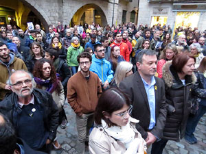 Concentraci&oacute; de suport als CDR's i rebuig per les detencions a la pla&ccedil;a del Vi