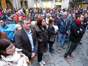 Concentraci&oacute; de suport als CDR's i rebuig per les detencions a la pla&ccedil;a del Vi