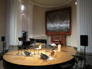 Concert a l'Auditori Josep Viader a c&agrave;rrec de Pascal Comelade, Pere Figueres, Roger Cosme Esteve, Gerard Meloux i Simon de C&eacute;ret