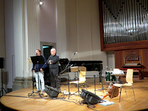 Concert a l'Auditori Josep Viader a c&agrave;rrec de Pascal Comelade, Pere Figueres, Roger Cosme Esteve, Gerard Meloux i Simon de C&eacute;ret