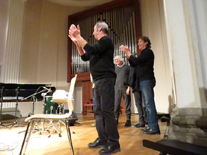 Concert a l'Auditori Josep Viader a c&agrave;rrec de Pascal Comelade, Pere Figueres, Roger Cosme Esteve, Gerard Meloux i Simon de C&eacute;ret