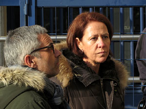 Concentraci&oacute; per la detenci&oacute; del alcaldes de Verges i Celr&agrave;, Ignasi Sabater i Daniel Cornell&agrave;, i catorze persones m&eacute;s