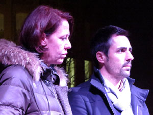 Manifestaci&oacute; per la detenci&oacute; del alcaldes de Verges i Celr&agrave;, Ignasi Sabater i Daniel Cornell&agrave;, i catorze persones m&eacute;s