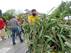 Festes de Primavera de Girona 2019. Cercavila amb el Tarl&agrave;