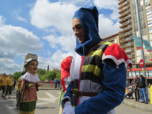 Festes de Primavera de Girona 2019. Cercavila amb el Tarl&agrave;