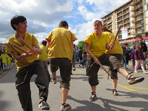 Festes de Primavera de Girona 2019. Cercavila amb el Tarl&agrave;