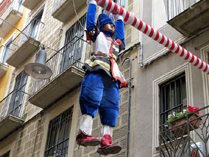 Festes de Primavera de Girona 2019. Penjada del Tarl&agrave;